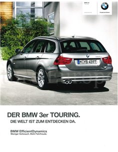 2011 BMW 3ER TOURING PROSPEKT DEUTSCH