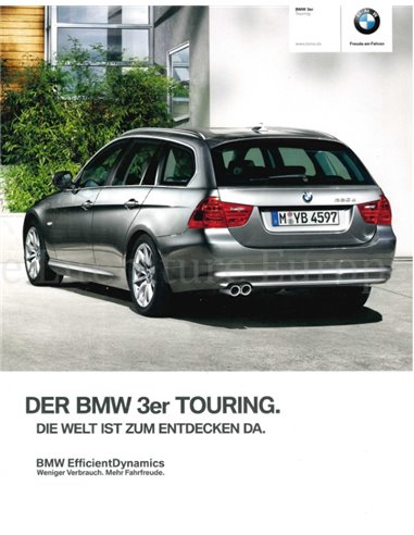 2011 BMW 3ER TOURING PROSPEKT DEUTSCH