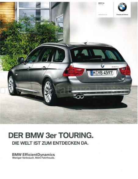 2011 BMW 3ER TOURING PROSPEKT DEUTSCH