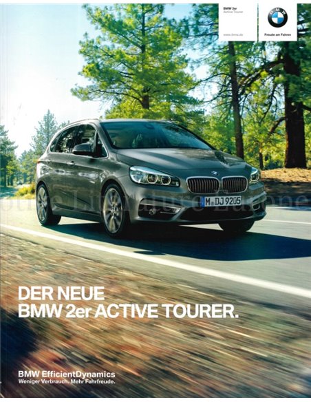 2014 BMW 2ER ACTIVE TOURER PROSPEKT DEUTSCH