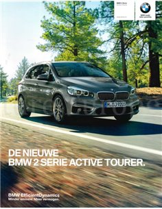 2014 BMW 2 SERIES ACTIVE TOURER BROCHURE DUTCH