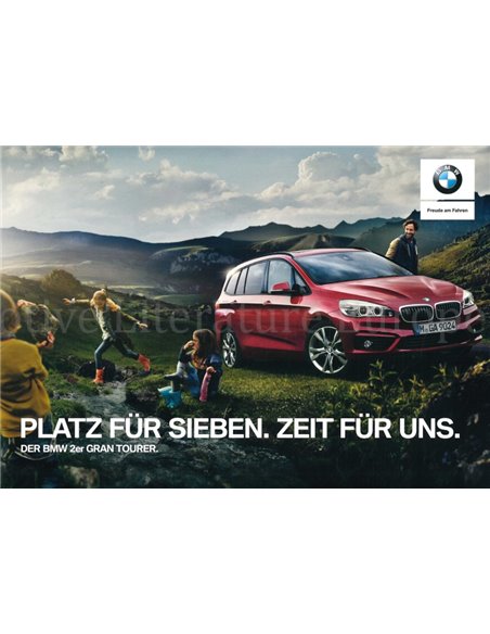 2016 BMW 2ER GRAN TOURER PROSPEKT DEUTSCH