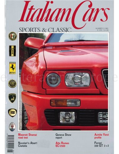 1993 ITALIAN CARS SPORTS & CLASSIC MAGAZINE ENGLISH 11