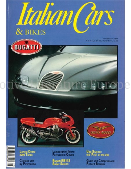 1993 ITALIAN CARS & BIKES MAGAZINE ENGELS 14