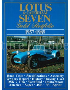LOTUS & CATERHAM SEVEN, Gold Portfolio 1957-1989