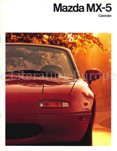 1993 MAZDA MX-5 PROSPEKT FRANZÖSISCH
