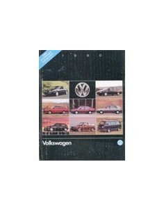 1990 VOLKSWAGEN PROGRAMMA BROCHURE ENGELS USA