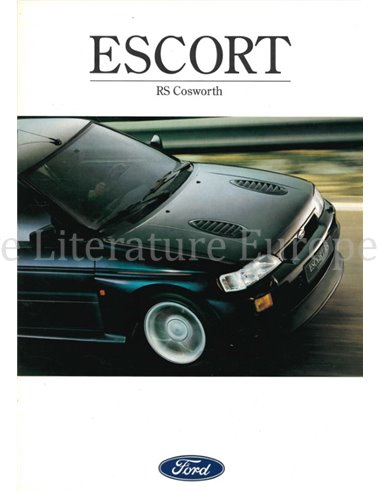 1992 FORD ESCORT RS COSWORTH BROCHURE GERMAN