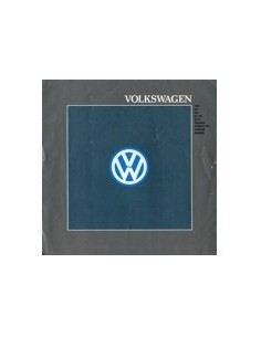 1988 VOLKSWAGEN PROGRAMMA BROCHURE ENGELS USA