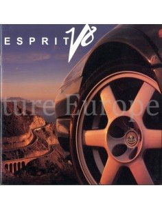 1995 LOTUS ESPRIT V8 BROCHURE ENGELS USA