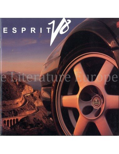 1995 LOTUS ESPRIT V8 BROCHURE ENGELS USA