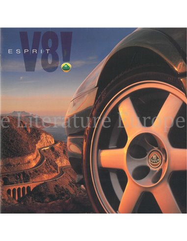 1997 LOTUS ESPRIT V8 BROCHURE ENGELS