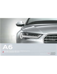 2015 AUDI A6/S6 BROCHURE DUITS