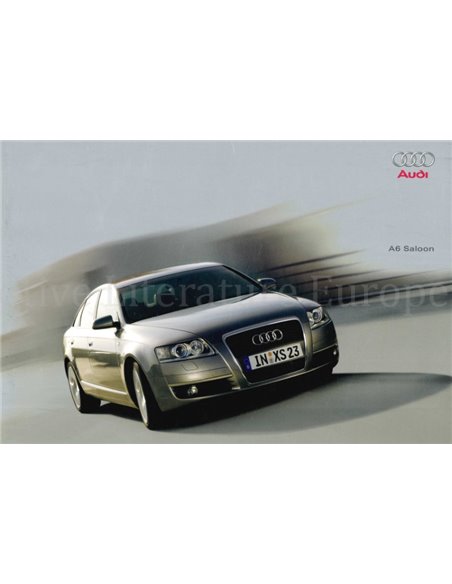 2004 AUDI A6 BROCHURE ENGELS