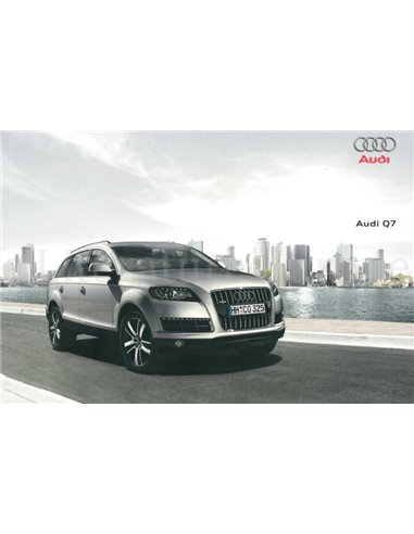 2009 AUDI Q7 BROCHURE GERMAN