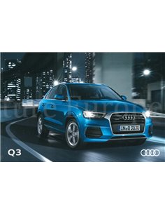 2016 AUDI Q3 BROCHURE GERMAN