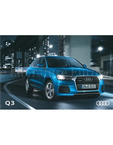 2016 AUDI Q3 BROCHURE GERMAN
