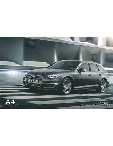 2015 AUDI A4 AVANT BROCHURE DUITS