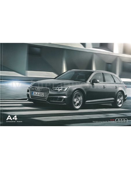 2015 AUDI A4 AVANT BROCHURE DUITS