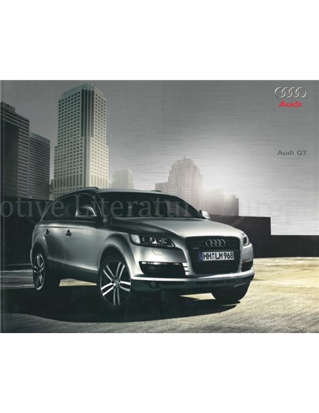 2007 AUDI Q7 BROCHURE DUTCH