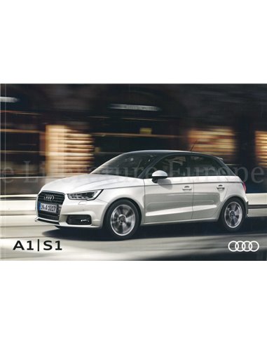 2017 AUDI A1 | S1 BROCHURE DUITS