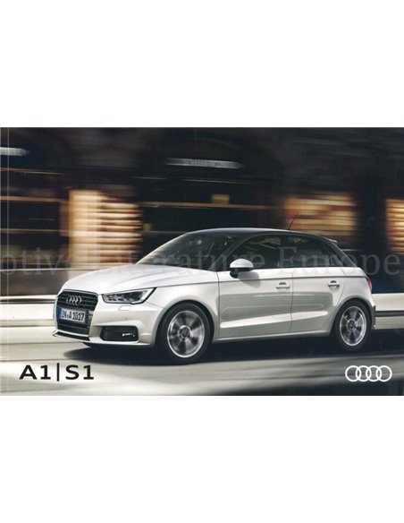 2017 AUDI A1 | S1 BROCHURE GERMAN