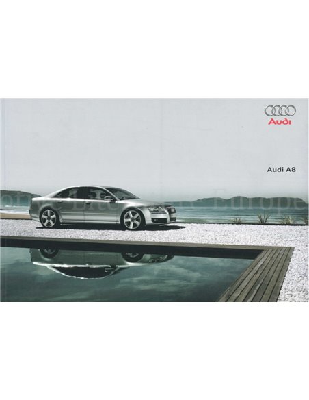 2007 AUDI A8 BROCHURE GERMAN