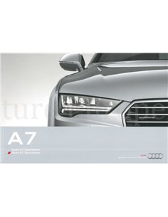 2015 AUDI A7 | S7 BROCHURE GERMAN