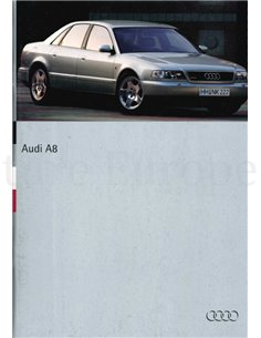 1994 AUDI A8 PROSPEKT ENGLISCH