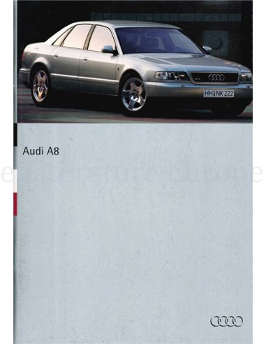 1994 AUDI A8 PROSPEKT ENGLISCH