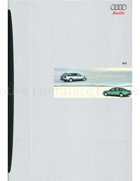 1999 AUDI A6 BROCHURE GERMAN