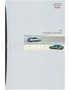 1999 AUDI A6 PROSPEKT DEUTSCH 2
