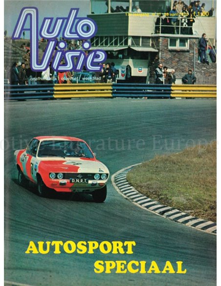 1972 AUTOVISIE MAGAZINE 17 NEDERLANDS