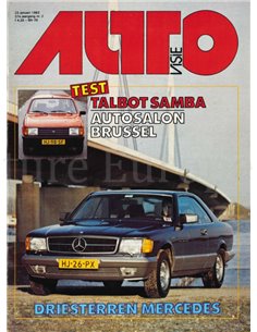 1982 AUTOVISIE MAGAZINE 0 NEDERLANDS