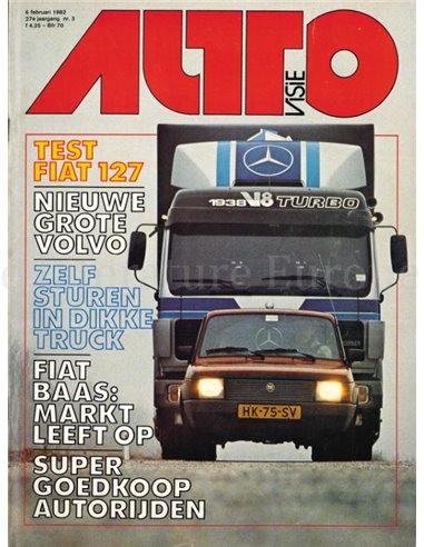 1982 AUTOVISIE MAGAZIN 03 NIEDERLÄNDISCH