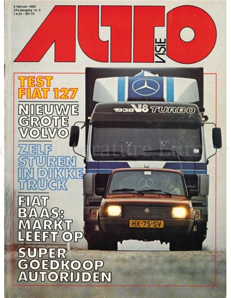 1982 AUTOVISIE MAGAZIN 03 NIEDERLÄNDISCH