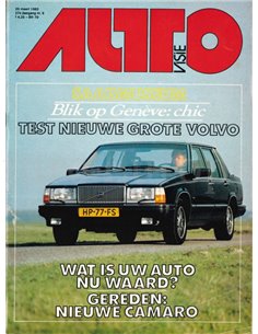 1982 AUTOVISIE MAGAZINE 06 NEDERLANDS