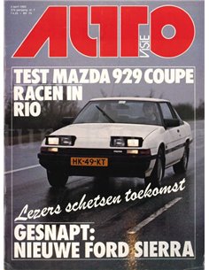 1982 AUTOVISIE MAGAZINE 07 DUTCH