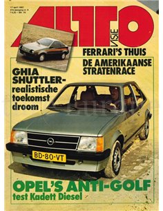 1982 AUTOVISIE MAGAZINE 08 DUTCH
