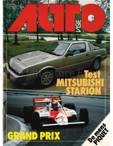 1982 AUTOVISIE MAGAZIN 13 NIEDERLÄNDISCH