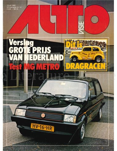 1982 AUTOVISIE MAGAZINE 14 NEDERLANDS
