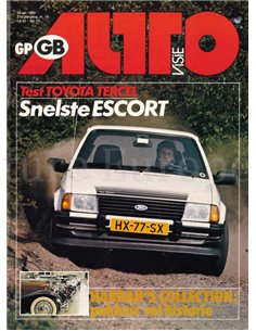 1982 AUTOVISIE MAGAZINE 15 NEDERLANDS