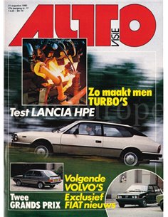 1982 AUTOVISIE MAGAZINE 17 NEDERLANDS