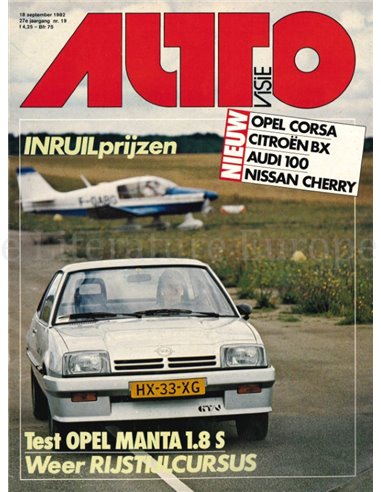 1982 AUTOVISIE MAGAZINE 19 NEDERLANDS