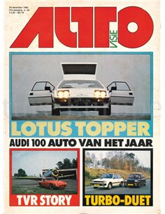 1982 AUTOVISIE MAGAZINE 26 DUTCH