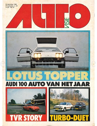 1982 AUTOVISIE MAGAZINE 26 NEDERLANDS