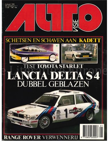 1985 AUTOVISIE MAGAZINE 01 NEDERLANDS