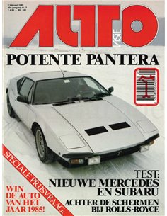 1985 AUTOVISIE MAGAZINE 03 NEDERLANDS