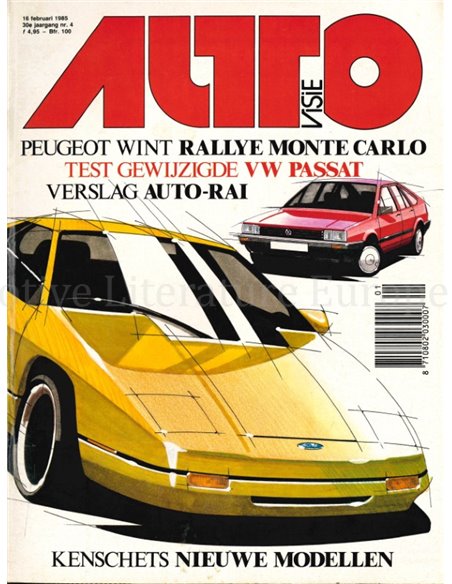 1985 AUTOVISIE MAGAZINE 04 DUTCH