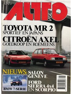 1985 AUTOVISIE MAGAZIN 05 NIEDERLÄNDISCH